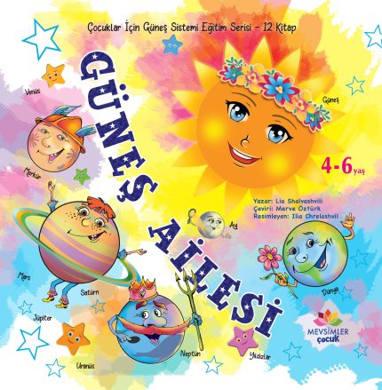 Çocuklar İçin Güneş Sistemi Eğitim Serisi  (12 Kitap )