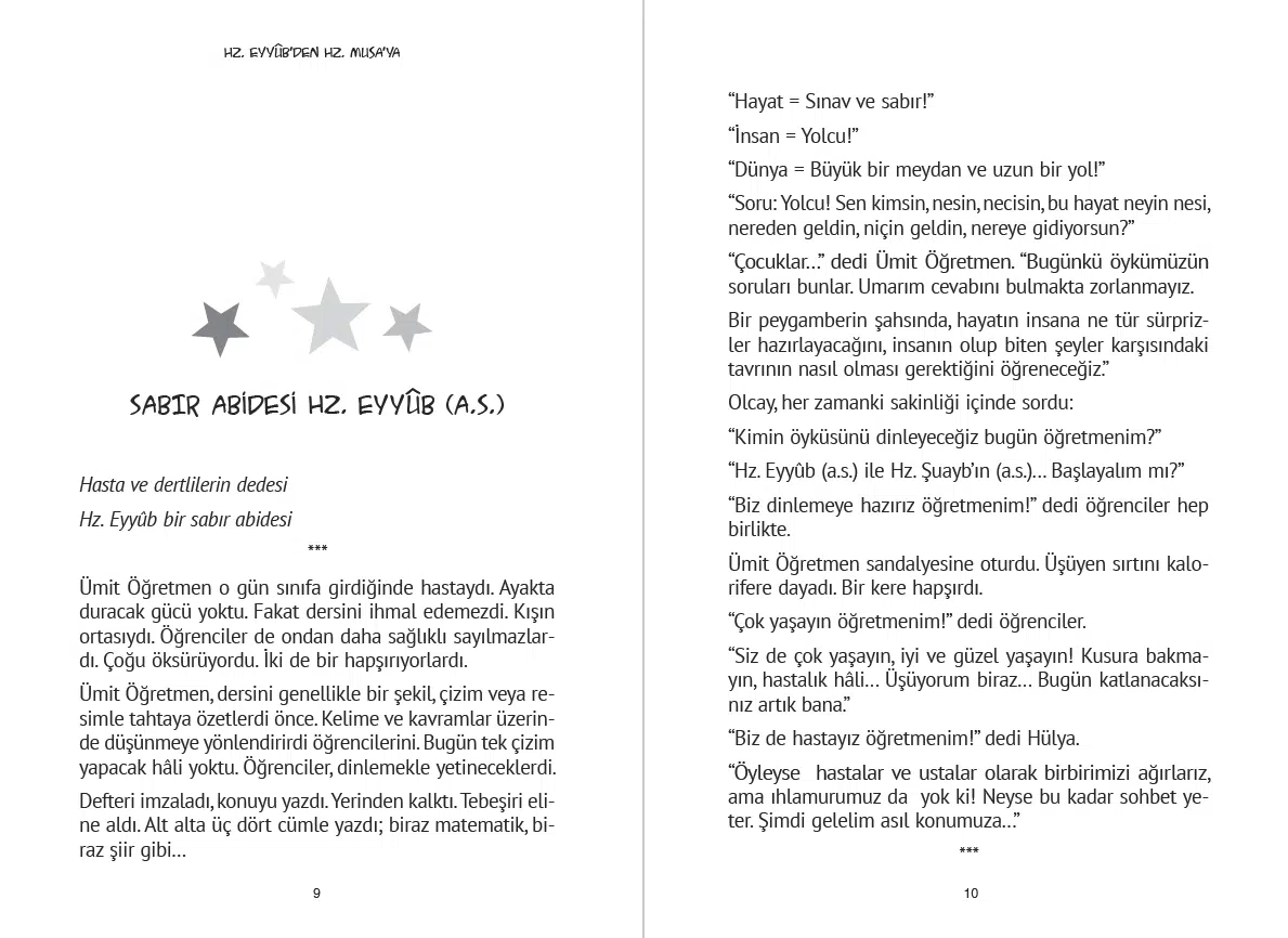 Hz.Eyüp'ten Hz.Musa'ya-Çocuklar İçin Peygamber Öyküleri 3 - Görsel 2