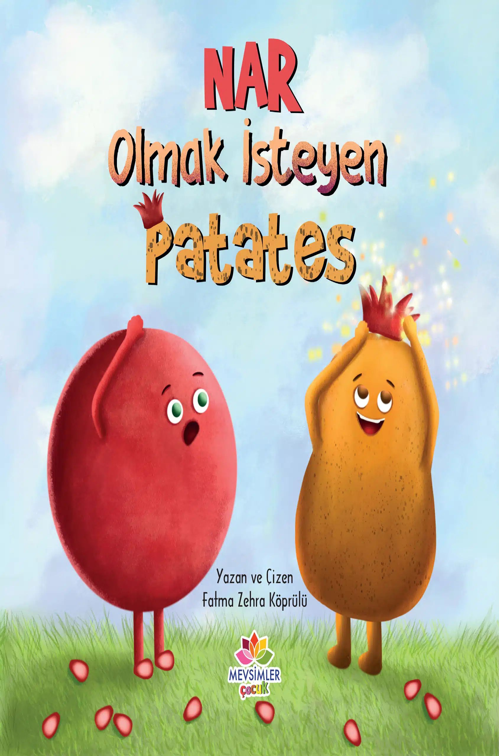 Nar Olmak İsteyen Patates – Kıyas, Özgüven ve Dostluk Üzerine Masalsı Bir Çocuk Kitabı Bir patatesin kendini keşfetme ve kıyas yapmadan özgüven kazanma sürecini anlatan, 6–10 yaşa uygun resimli hikâye kitabı