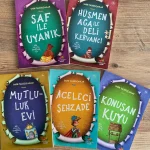Kelile Dimne ve Mesnevi’deki hikayelerden uyarlanan, 10 yaş üstü çocuklara özel 5 kitaplık klasik hikâye seti