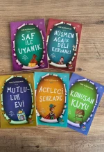 Kelile Dimne ve Mesnevi’deki hikayelerden uyarlanan, 10 yaş üstü çocuklara özel 5 kitaplık klasik hikâye seti