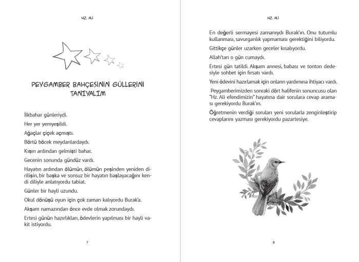 Hz. Ali’nin hayatını çocuklar için anlatan 9+ yaş uygun İslam tarihi kitabı