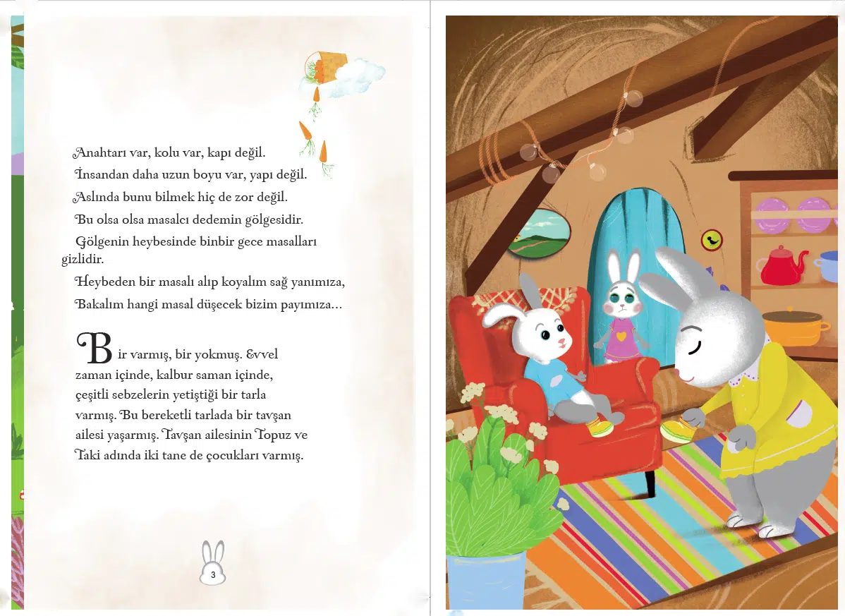 Huysuz Tavşan Taki ve kardeşiyle olan ilişkisi – kardeş sevgisini işleyen çocuk hikâyesi