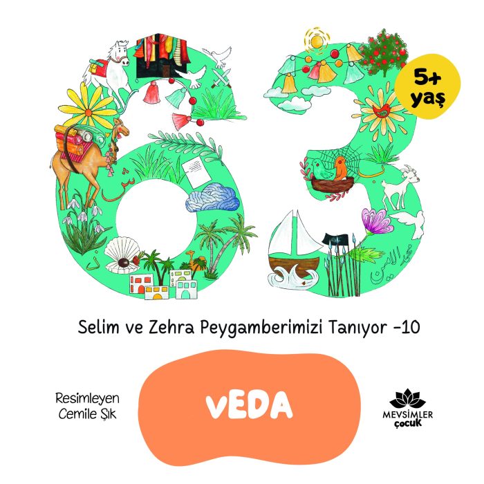 Selim ve Zehra Peygamberimizi Tanıyor 10 Kitap || 5+ Yaş - Görsel 10