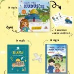 Kudüs’ü çocukların gözünden anlatan üç kitaplık özel seri – hikâye ve etkinlik bir arada