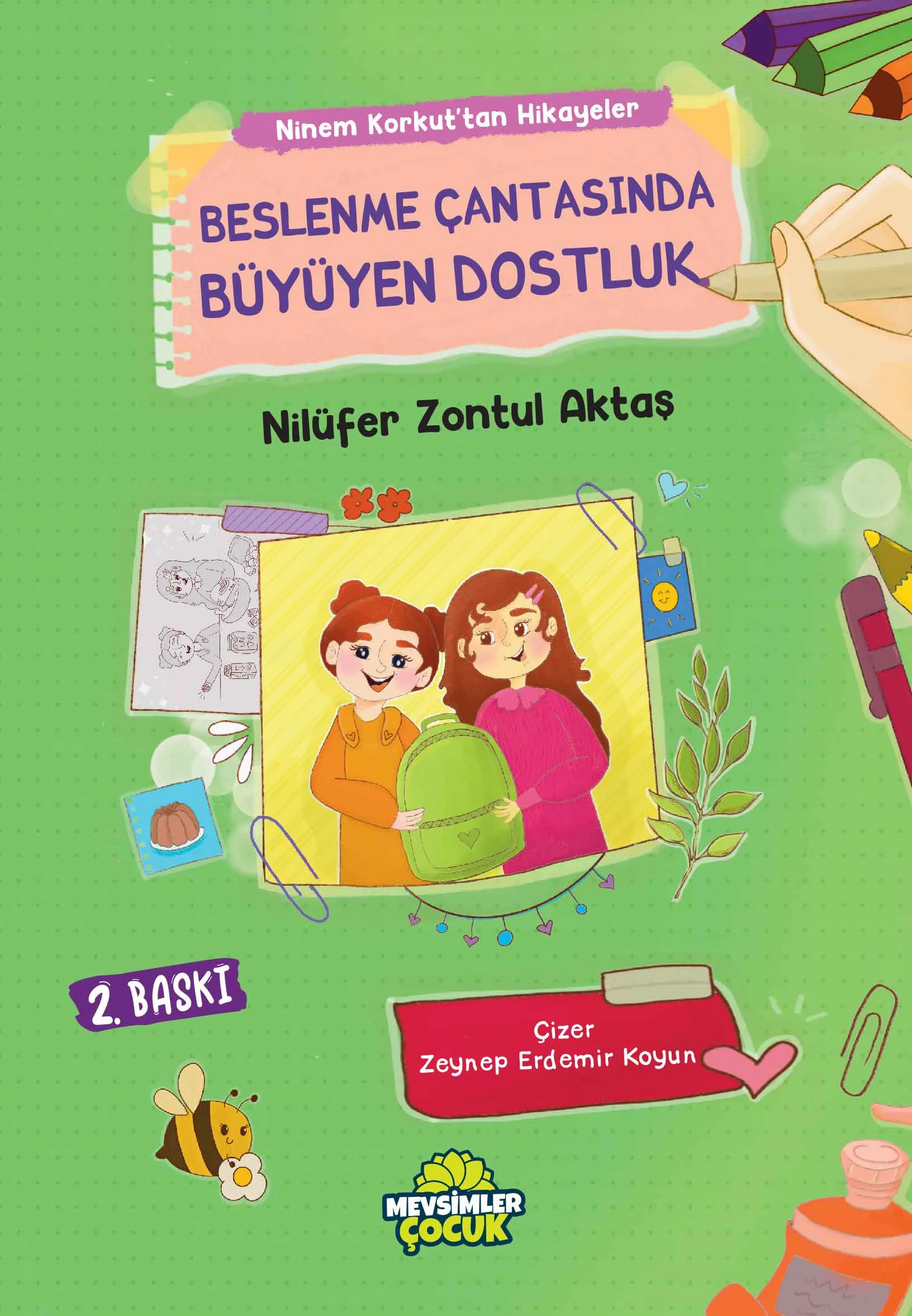 Beslenme Çantasında Büyüyen Dostluk – Yardım, Empati ve Mahremiyeti Anlatan Sıcacık Çocuk Hikâyesi Bir sınıf arkadaşına gizlice beslenme paylaşarak başlayan dostluk ve aile içi yardımlaşmayı anlatan 7–11 yaş arası çocuklara uygun resimli hikâye kitabı