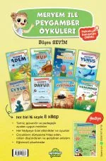 Meryem ile Peygamber Öyküleri Serisi 9 kitap kitap seti - okul öncesi çocuklar için peygamberleri eğlenceli bir şekilde anlatır.