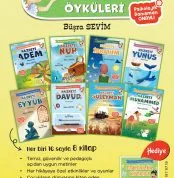 Meryem ile Peygamber Öyküleri Serisi 9 kitap kitap seti - okul öncesi çocuklar için peygamberleri eğlenceli bir şekilde anlatır.
