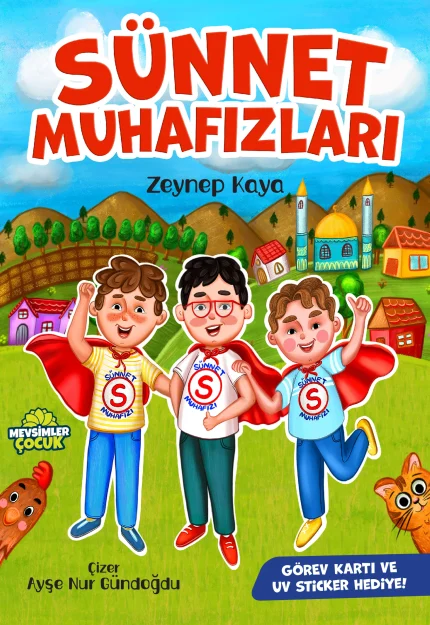 Yaz tatilinde Kur’an kursuna katılan üç çocuğun sünneti yaşatma görevini üstlendiği, eğitici ve macera dolu çocuk kitabı