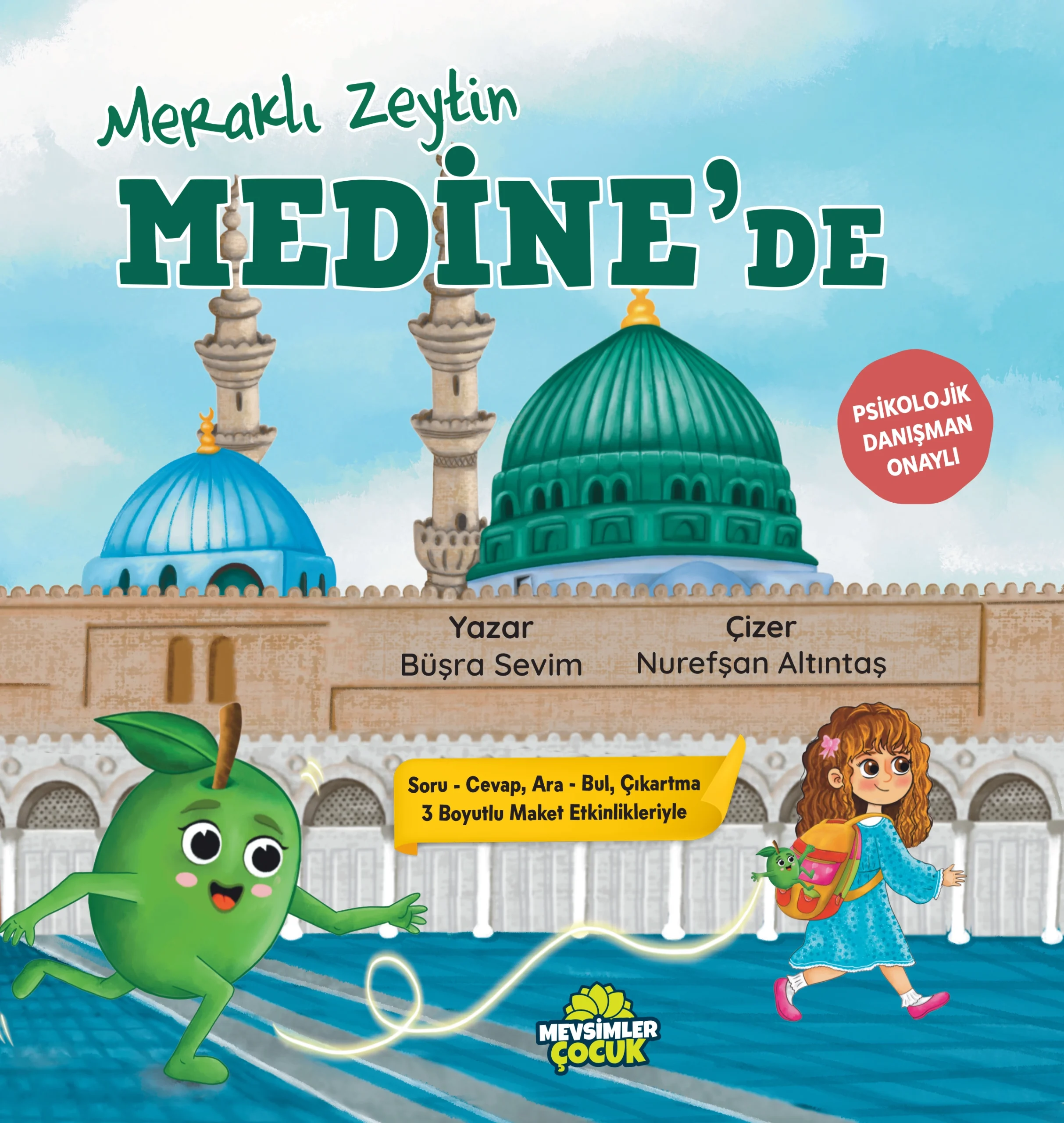 merakli-zeytin-medinede Meraklı Zeytin Medine'de || 4+ Yaş Dini Kitap - Görsel 1